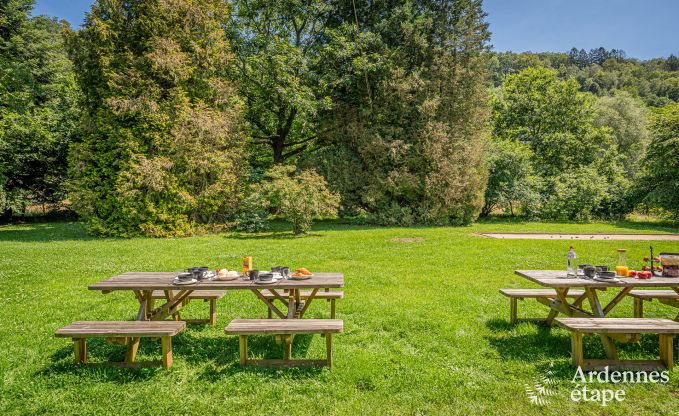 Gite de charme  Aywaille Remouchamps pour 21 personnes en Ardenne