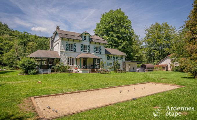 Gite de charme  Aywaille Remouchamps pour 21 personnes en Ardenne