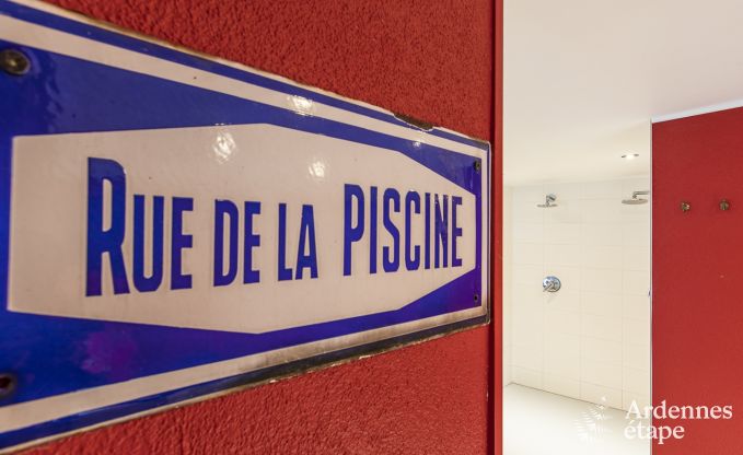 Villa de luxe avec piscine intrieure  Bastogne pour 24 personnes