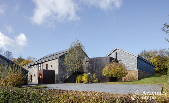 Villa de luxe avec piscine intrieure  Bastogne pour 24 personnes