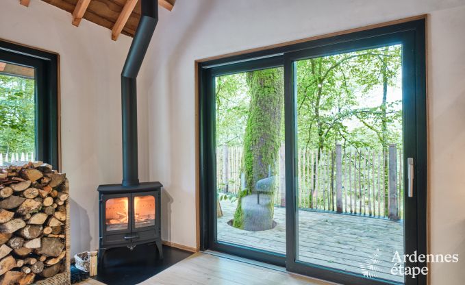 Cabane dans les arbres  Bertrix, Ardenne