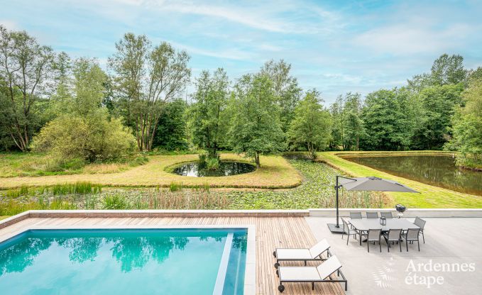 Maison de vacances avec piscine et tang de pche  Couvin, Ardenne