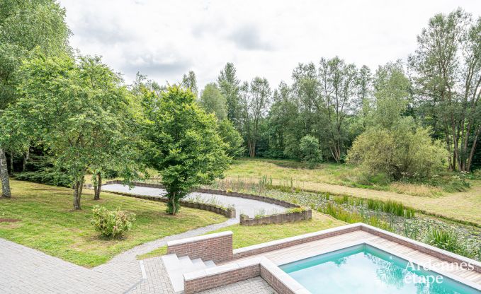 Maison de vacances avec piscine et tang de pche  Couvin, Ardenne