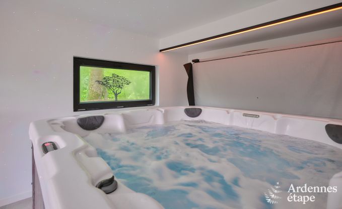 Maison de vacances avec jacuzzi et intrieur moderne  Durbuy, idal pour 2 couples ou famille de 4