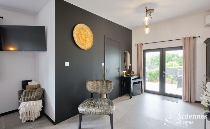 Maison de vacances avec jacuzzi et intrieur moderne  Durbuy, idal pour 2 couples ou famille de 4