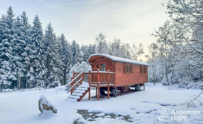 Roulotte romantique pour deux  Francorchamps, Hautes Fagnes