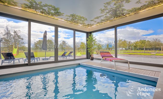 Maison de vacances avec piscine intrieure  Froidchapelle, Ardenne