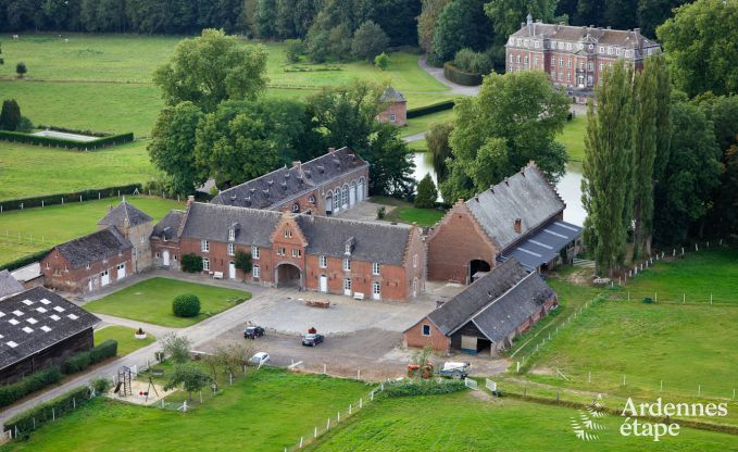 Chteau  Gembloux pour 9 personnes en Ardenne