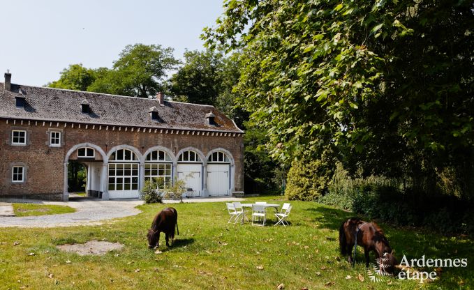 Chteau  Gembloux pour 9 personnes en Ardenne