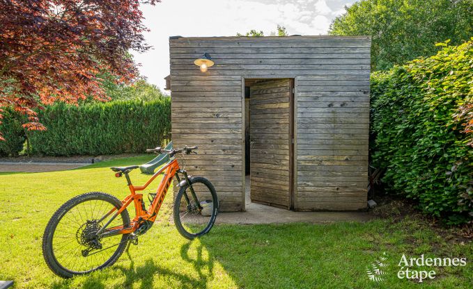 Charmant gte en bois  Herbeumont pour 6 personnes avec jardin priv et 3 chambres