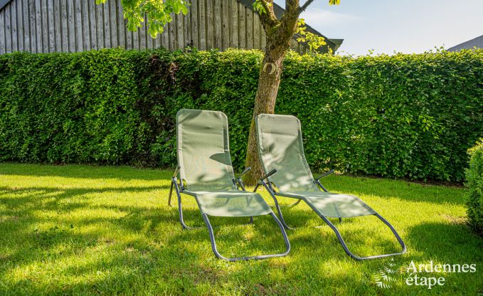 Charmant gte en bois  Herbeumont pour 6 personnes avec jardin priv et 3 chambres