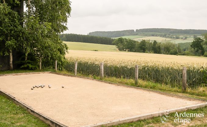 villa de luxe  Houffalize : hbergement pour 18 personnes avec piscine, sauna et jardin priv en Ardenne