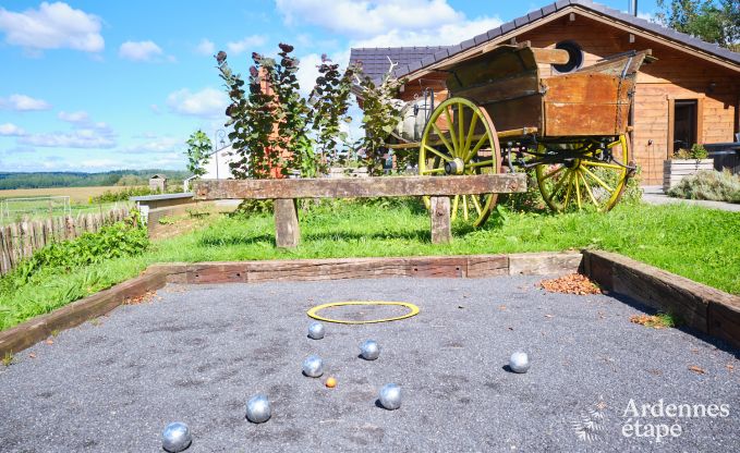 Chalet  Margny pour 4/6 personnes dans les Ardennes en France