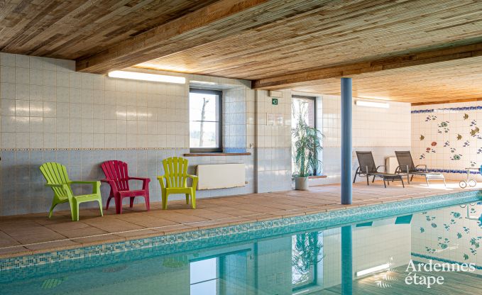 Maison de vacances luxueuse et chien admis avec piscine  Sainte-Ode, Ardenne