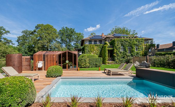 Maison de vacances de luxe avec piscine  Spa, Hautes Fagnes