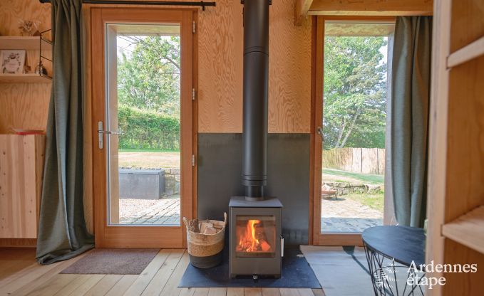 Tiny house avec pole  bois et jardin priv  Sprimont, Hautes Fagnes