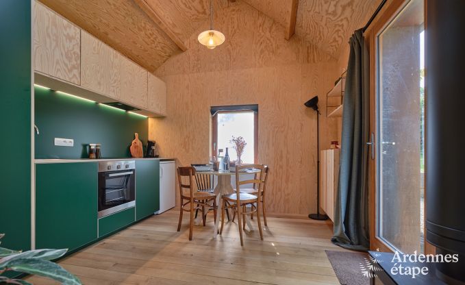 Tiny house avec pole  bois et jardin priv  Sprimont, Hautes Fagnes