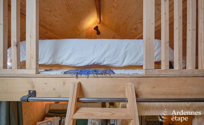 Tiny house avec pole  bois et jardin priv  Sprimont, Hautes Fagnes