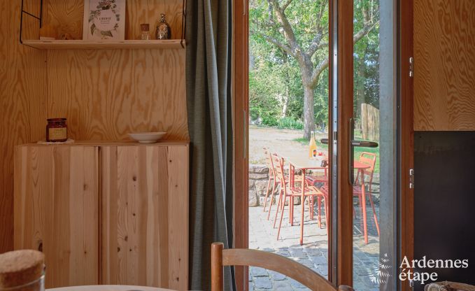 Tiny house avec pole  bois et jardin priv  Sprimont, Hautes Fagnes