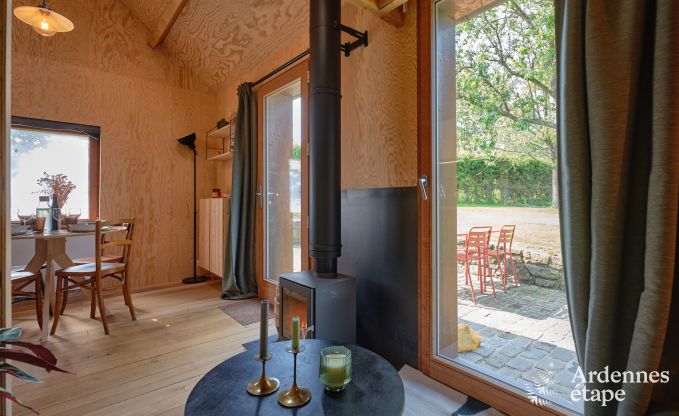 Tiny house avec pole  bois et jardin priv  Sprimont, Hautes Fagnes