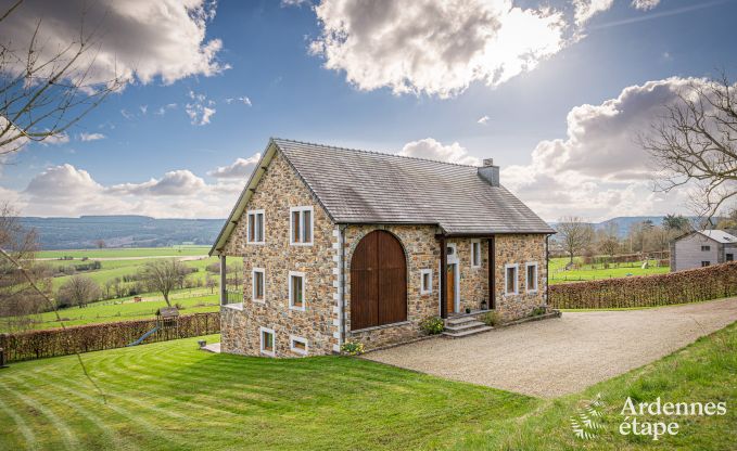 Maison de vacances rnove pour les familles au centre de Stoumont, Hautes Fagnes