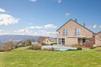 Maison de vacances avec piscine dans le jardin pour 8 pers.  Trois-Ponts