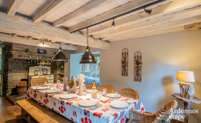 Maison de vacances  Vielsalm avec 5 chambres, salle de jeux, jardin priv et capacit pour 11 personnes