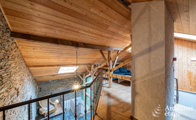 Maison de vacances  Vielsalm avec 5 chambres, salle de jeux, jardin priv et capacit pour 11 personnes