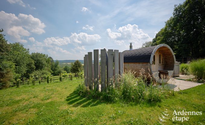 Maison de vacances confortable pour 10 personnes  Villers-en-Fagne avec sauna et pole  bois